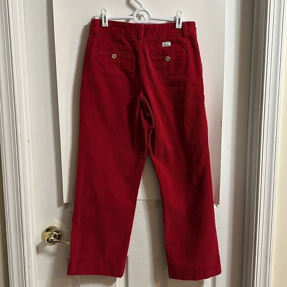 Vineyard Vines youth boys size 12 red corduroy pants. - Picture 3 of 6